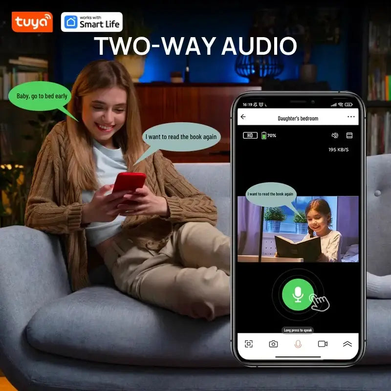 Two - way audio video chat