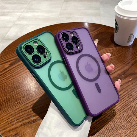 Two iPhone cases with MagSafe.