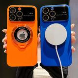 two people holding up their iphones with their hands