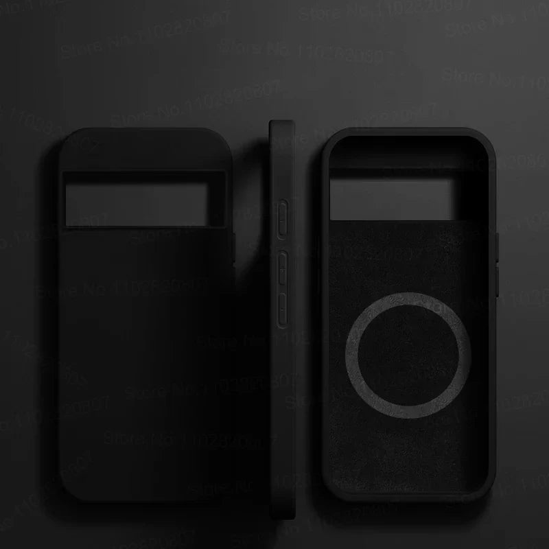 Two protective cases for mobile devices, likely smartphones.