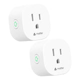 two smart plugs with the word’smart’on them