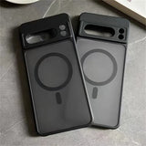 Two smartphone cases with circular cutouts and camera openings.