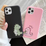 Cute Couples | Pairs | Dinosaur Phone Covers For iPhone 12 13 11 14 Pro Max Plus Color Case