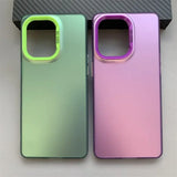 Luxury Metallic Shimmer Case For Vivo Y36 Y27 5G Y21 Y33S Y21S Y21T Y21A Y21G Metallic Aurora Shockproof Matte Cover