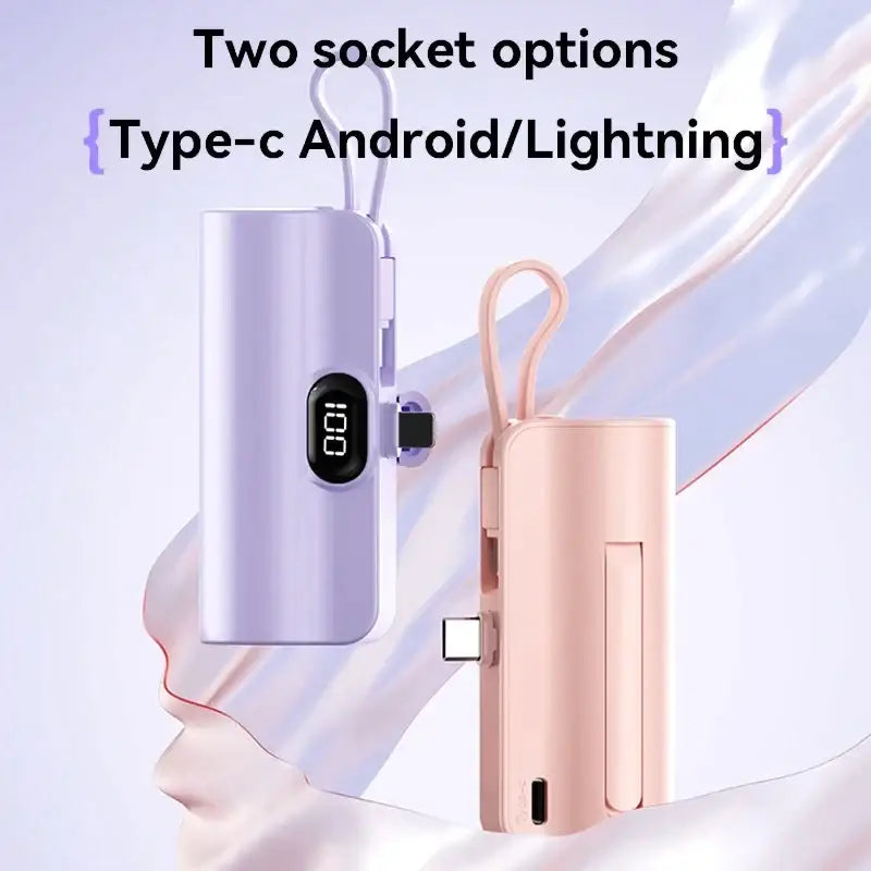 two sockets type - android / lightning