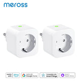 two white plugs with different logos on them and a white background