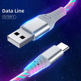 a close up of a usb cable with a glowing glow