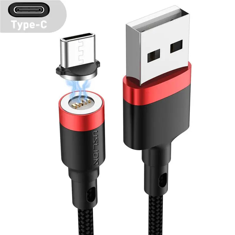 type - c usb cable with lightning charging