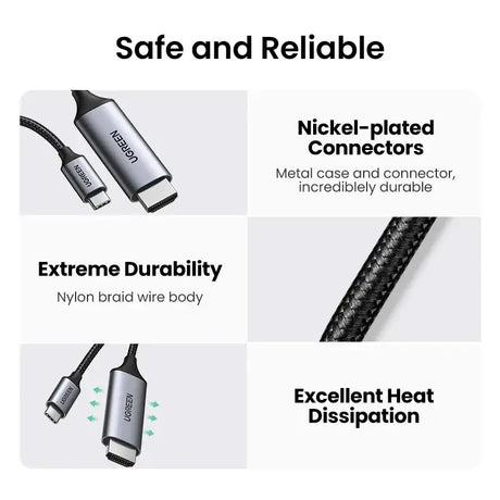 The different types of the cable