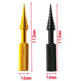 two different types of screws are shown with measurements