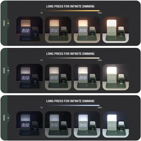 The different types of the smart clock