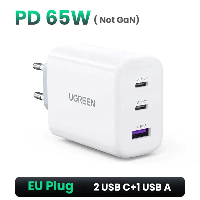 ugreen eu plug usb charger with usb port