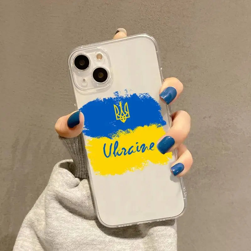 ukraine flag phone case
