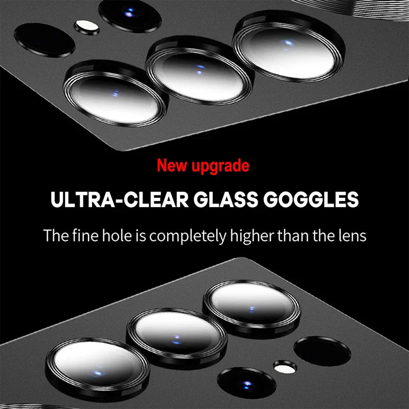ultra glass goggles - the fire is completely higher than the lens
