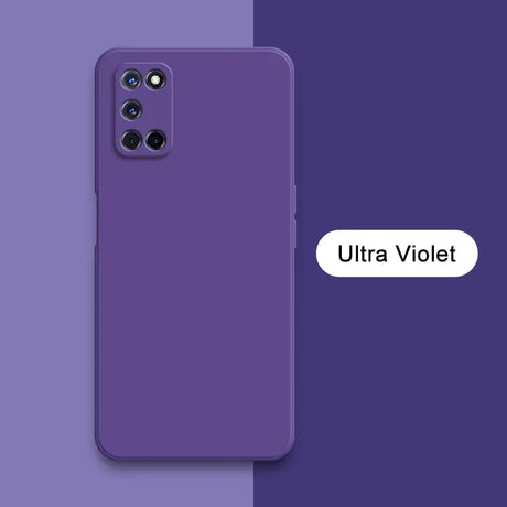 the purple iphone case with the text ultra violet