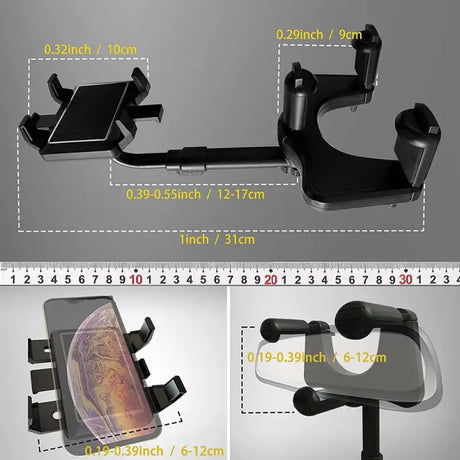 Universal universal car phone holder