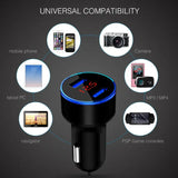 universal car charger with dual usb port