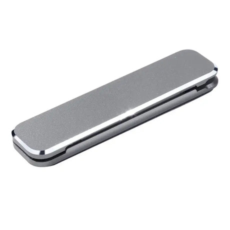 a silver metal money clip