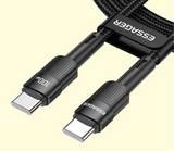 Essager 100W Schnellladekabel | Typ-C zu USB C