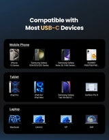 USB-C device compatibility chart.