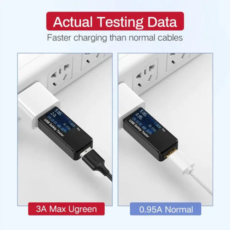 A usb cable connected to an external usb