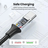 The usb cable is connected to a usb