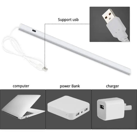 Usb led strip light usb lamp for all smartphones