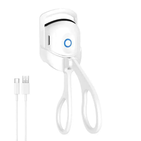 a white earphone with a cable attached to it