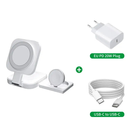 The usb charging station with usb cable and usb cable