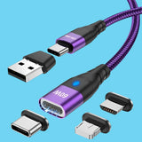 usb to micro usb cable with lightning charging