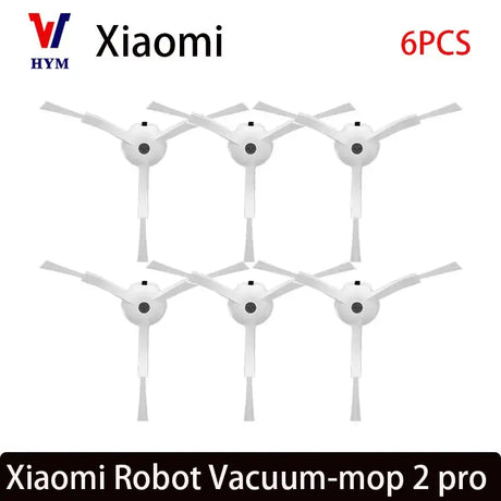 a set of six white propellers with the words xiao robot vacuum mop pro