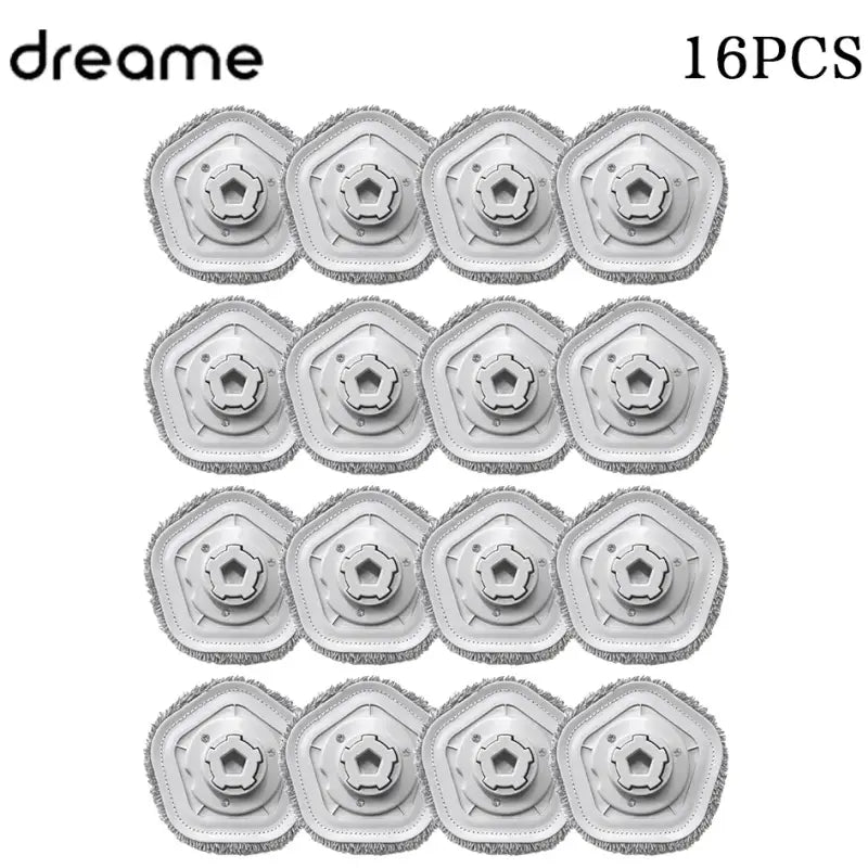 a close up of a number of screws on a white background