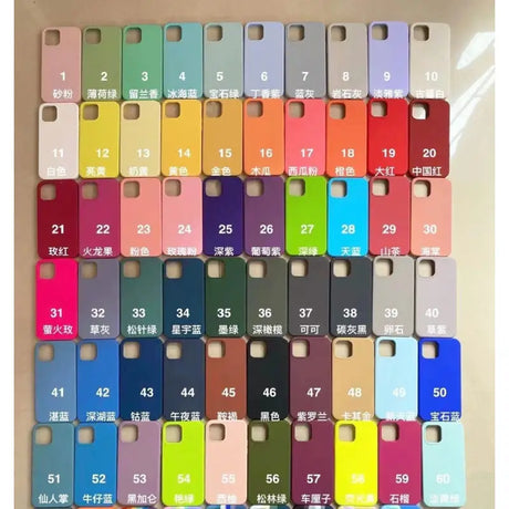 a variety of colors for iphone cases