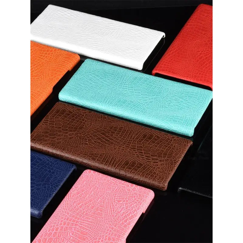 a variety of leather wallets