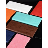 A variety of leather wallets