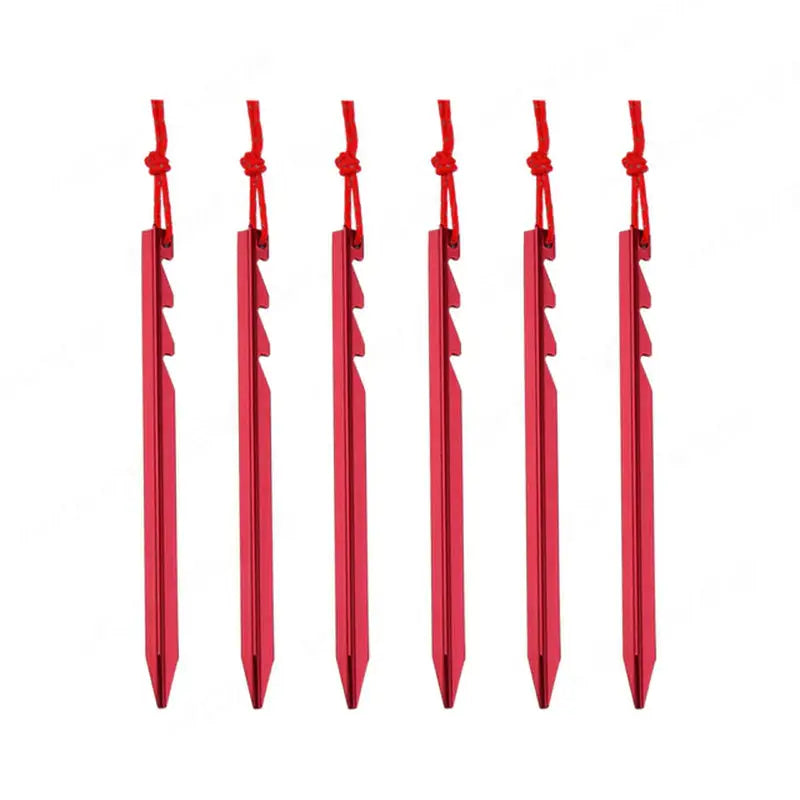 a set of red plastic darts
