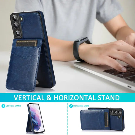 The vertical wallet case for iphone x