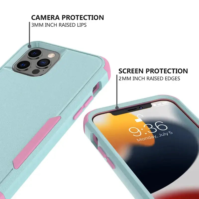 the back and front view of the iphone 11 case