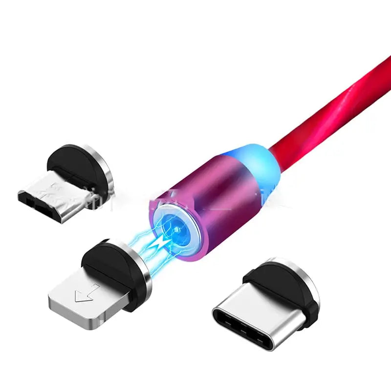 an image of a usb cable with a red and blue light