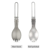 a set of two stainless spoons with the same spoon