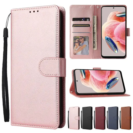 the pink leather wallet case for iphone x