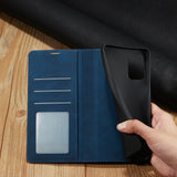 Wallet-style phone case with card slots and a detachable cover.