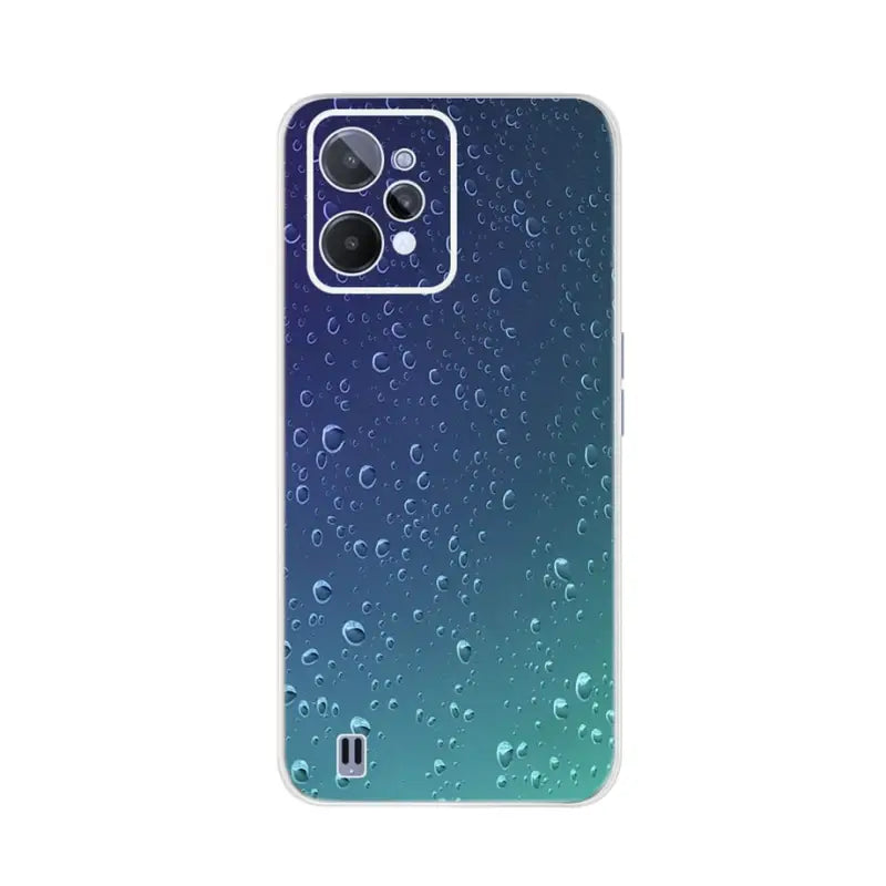 the water droplets on the glass back cover for the samsung s7