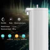 The water heater is shown with the text, `’’