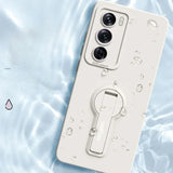 Water-resistant smartphone case with a built-in kickstand and camera protection.