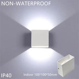 no waterproof led wall light