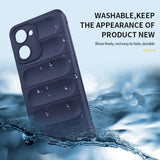 the waterproof phone case is made from flexible material