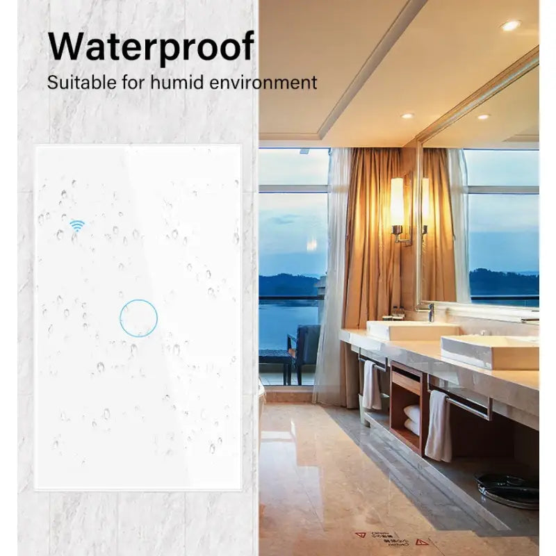 Waterproof smart home automation