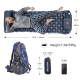 the ultimate sleeping mat with pillow and pillow