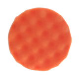 a circle of red blood on a white background